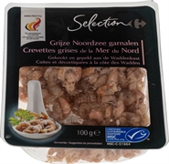 CARREFOUR SELECTION CREVETTES GRISES DE LA MER DU NORD CARREFOUR SELECTION CREVETTES GRISES DE LA MER DU NORD
