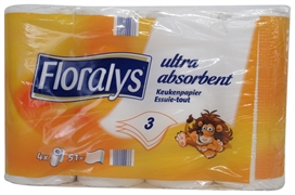 FLORALYS (LIDL) ULTRA ABSORBANT ESSUIE-TOUT FLORALYS (LIDL) ULTRA ABSORBANT ESSUIE-TOUT