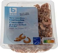 BONI SELECTION (COLRUYT) CREVETTES DE LA MER DU NORD FRAÎCHES BONI SELECTION (COLRUYT) CREVETTES DE LA MER DU NORD FRAÎCHES