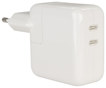 APPLE ADAPTATEUR SECTEUR DOUBLE PORT USB-C 35 W APPLE ADAPTATEUR SECTEUR DOUBLE PORT USB-C 35 W