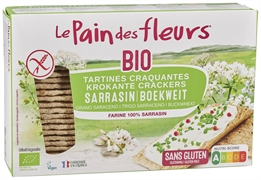 LE PAIN DES FLEURS BIO TARTINES CRAQUANTES SARRASIN LE PAIN DES FLEURS BIO TARTINES CRAQUANTES SARRASIN
