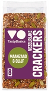 TASTYBASICS CRACKERS AUX GRAINES DE PAVOT ET AUX OLIVES RICHES EN FIBRES TASTYBASICS CRACKERS AUX GRAINES DE PAVOT ET AUX OLIVES RICHES EN FIBRES