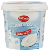 MILBONA (LIDL) GREEK STYLE NATURAL LIGHT 2% FAT