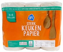 ALBERT HEIJN KEUKENPAPIER STERK 2 ÉPAISSEURS
