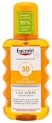 EUCERIN OIL CONTROL SUN SPRAY TRANSPARENT SPF 30
