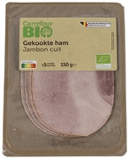 CARREFOUR BIO JAMBON CUIT