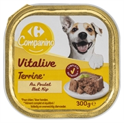 COMPANINO (CARREFOUR) VITALIVE TERRINE AU POULET