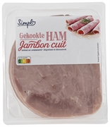 SIMPL (CARREFOUR) JAMBON CUIT DÉGRAISSÉ ET DÉCOUENNÉ