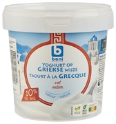 BONI SELECTION (COLRUYT) YAOURT À LA GRECQUE ENTIER