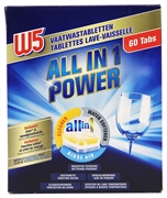 W5 (LIDL) TABLETTES LAVE-VAISSELLE ALL-IN-1 POWER
