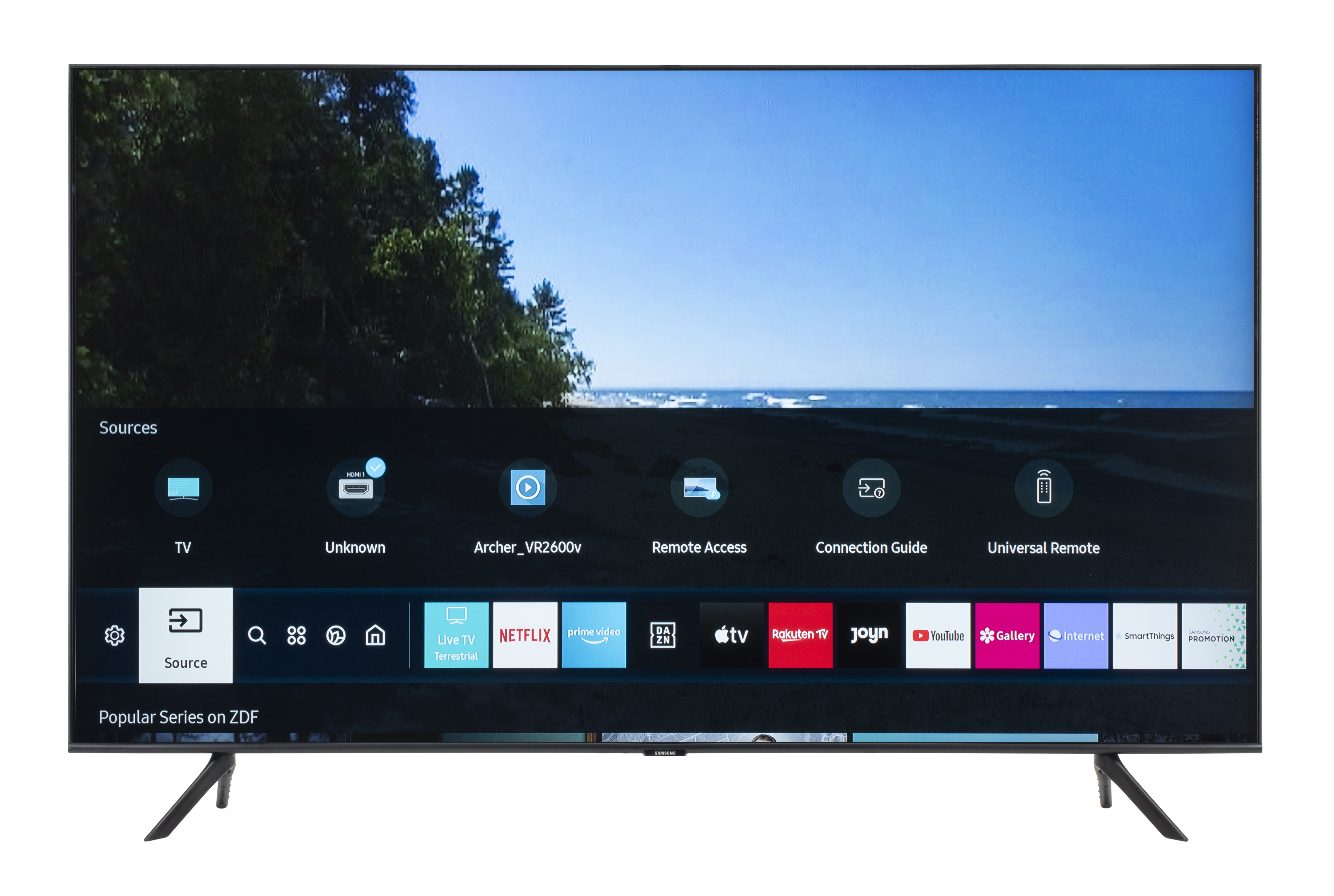 SAMSUNG QE58Q60T