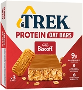 TREK PROTEIN OAT BARS BISCOFF