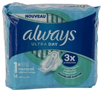 ALWAYS ULTRA DAY NORMAL AILETTES