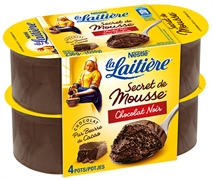 LA LAITIÈRE (NESTLÉ) SECRET DE MOUSSE AU CHOCOLAT NOIR