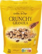 GOLDEN BRIDGE (ALDI) CRUNCHY GRANOLA