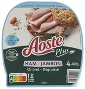 AOSTE JAMBON DÉGRAISSÉ