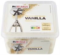 DELHAIZE VANILLA CRÈME GLACÉE