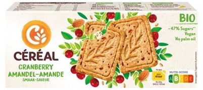 CÉRÉAL CRANBERRY AMANDE SAVEUR