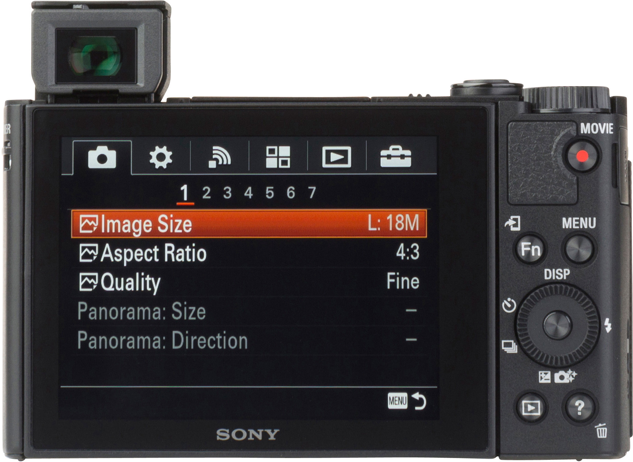 SONY CYBER-SHOT DSC-HX80