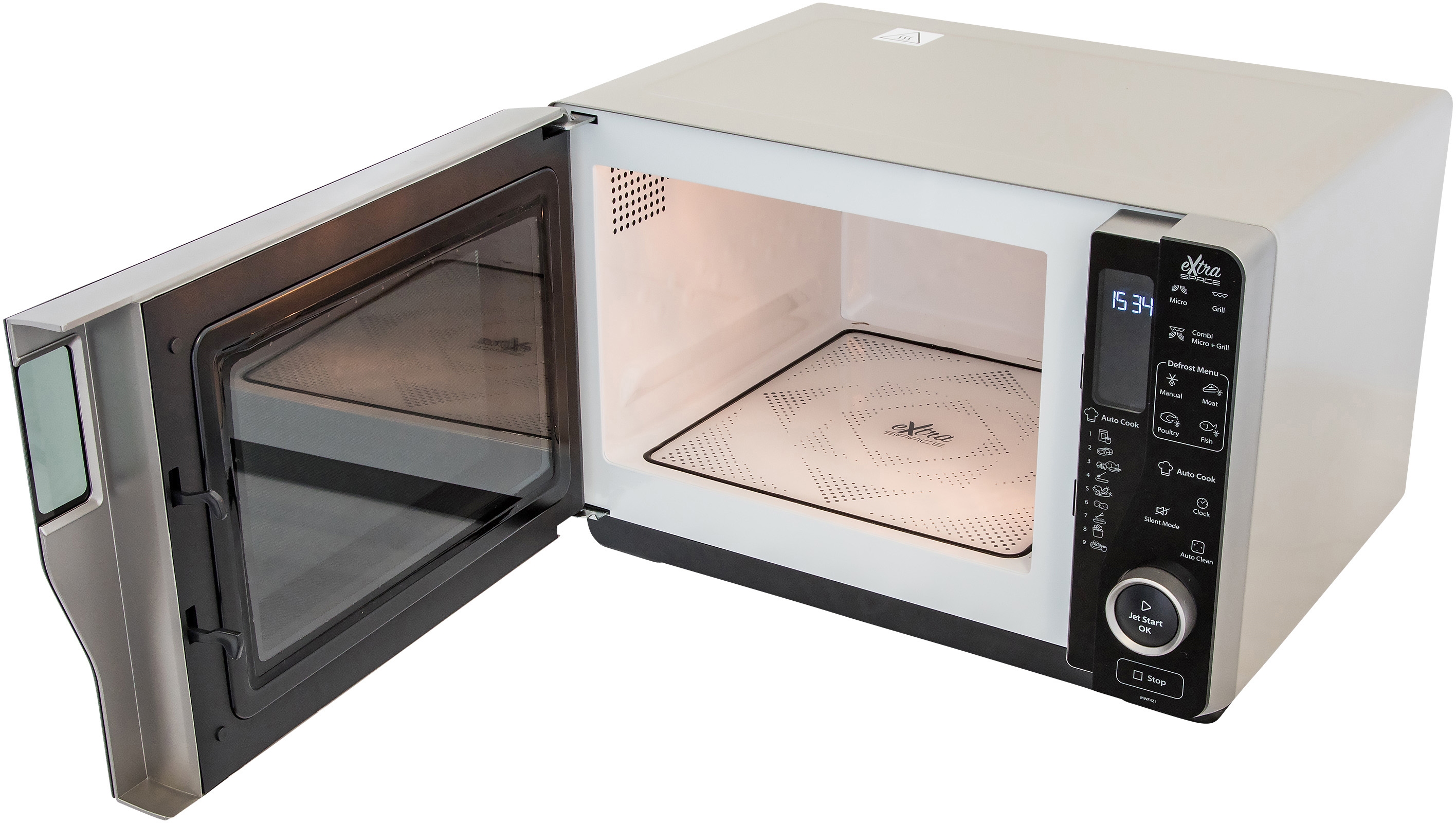 Micro ondes + Grill sans Plateau ExtraSpace Whirlpool (MWF421SL) - Kit-M