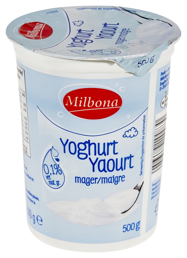 MILBONA (LIDL) YAOURT MAIGRE test complet, prix, caractéristiques