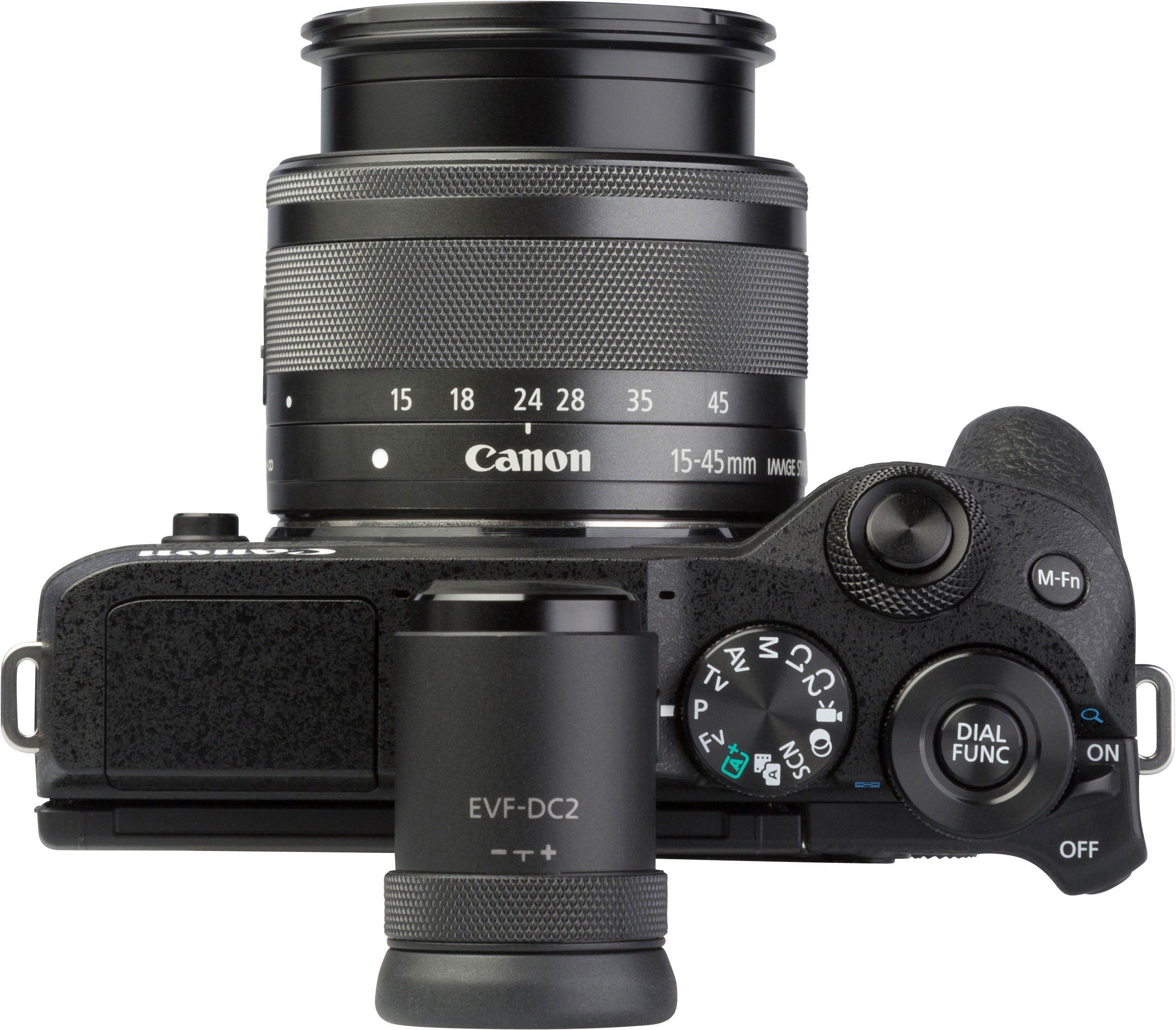 Test CANON EOS M6 MARK II + EFM 1545 IS STM + EVFDC2 Test Achats