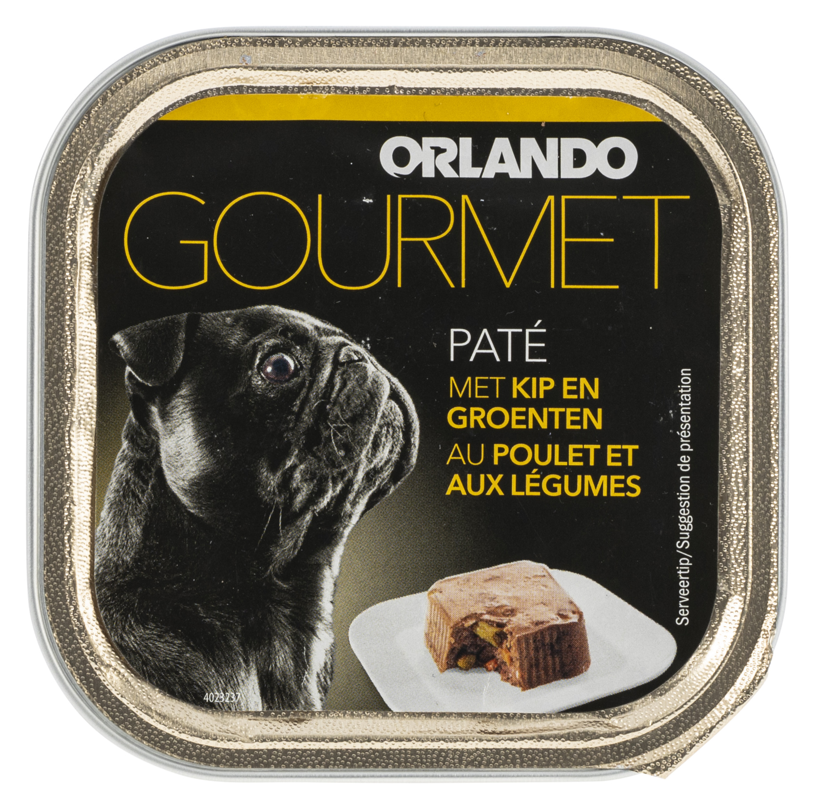 Test ORLANDO GOURMET (LIDL) PATÉ AU POULET ET AUX LÉGUMES Testachats